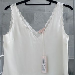 Rebecca Taylor NWT Scallop Tank XS